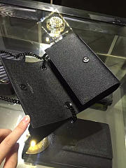 YSL Monogram Kate In Grain De Poudre Embossed Leather5016 - 4