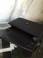 YSL Envelop Satchel Black 5133 - 2