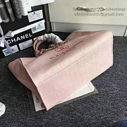 Chanel Large Shopping Bag Pink A68046 VS08719 - 6