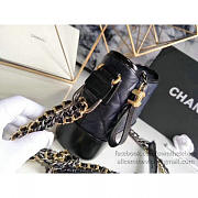 Chanel's Gabrielle Small Hobo Bag Navy Blue A91810 VS04090 - 4