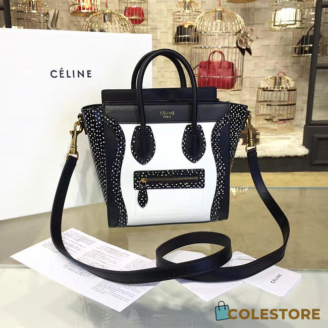CohotBag celine nano leather shoulder bag z1015 - 1