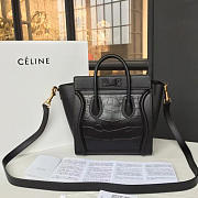 Celine Nano Leather Shoulder Bag Z1023 - 4