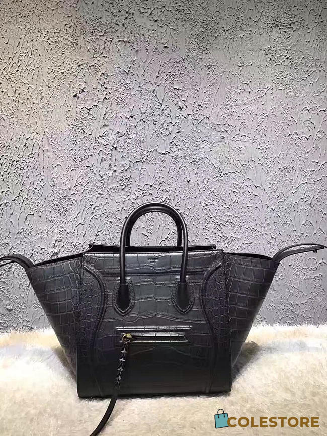 Celine Leather Luggage Phantom Z1109 - 1
