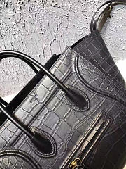 Celine Leather Luggage Phantom Z1109 - 4