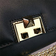 Celine Leather Compact Trotteur - 4