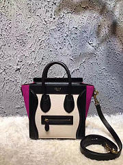 Celine Leather Compact Trotteur - 6