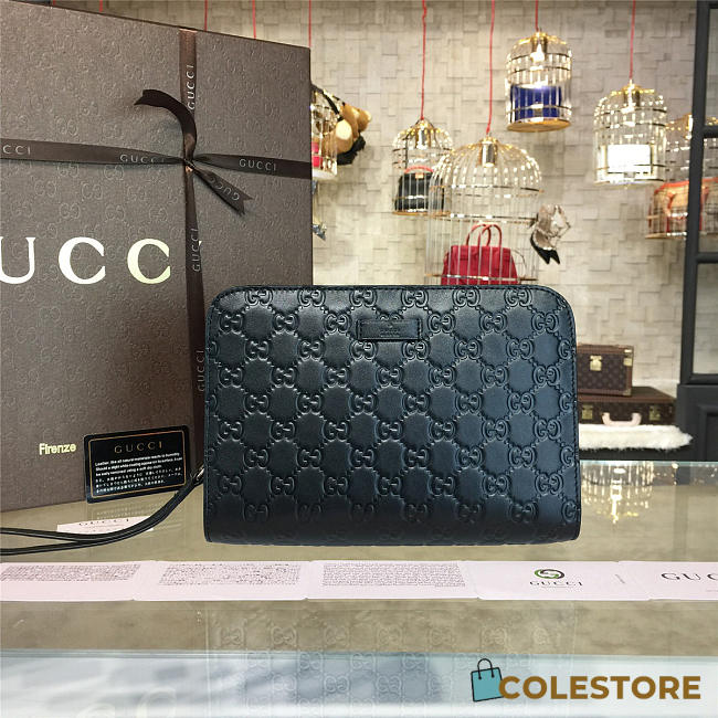 gucci gg leather clutch bag CohotBag z013 - 1
