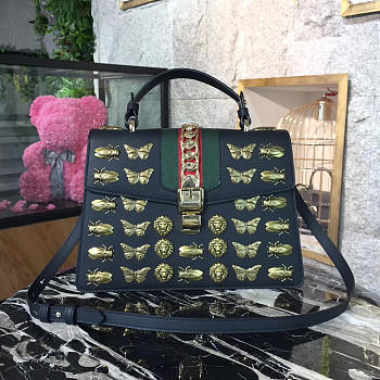 gucci sylvie medium top handle bag CohotBag 2589