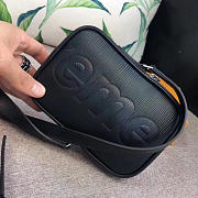 Louis Vuitton Supreme Shoulder Bag Black 3085 - 6