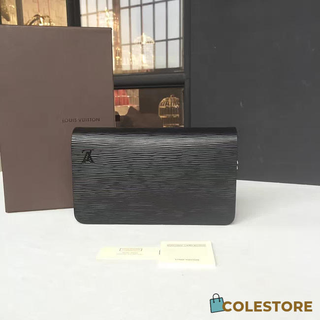 Louis Vuitton Zippy Wallet Noir 3153 - 1