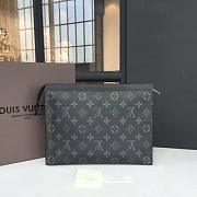  louis vuitton pochette CohotBag  voyage mm monogram eclipse canvas - 2