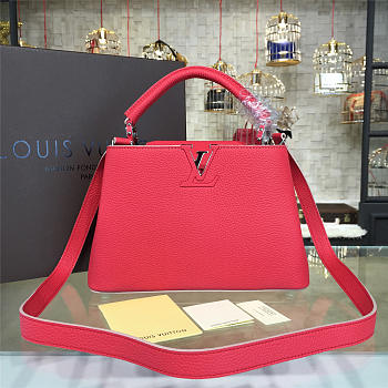 Louis Vuitton Capucines BB Hibiscus Flamingo 3449
