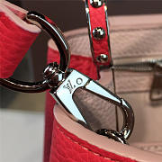 Louis Vuitton Capucines BB Hibiscus Flamingo 3449 - 6