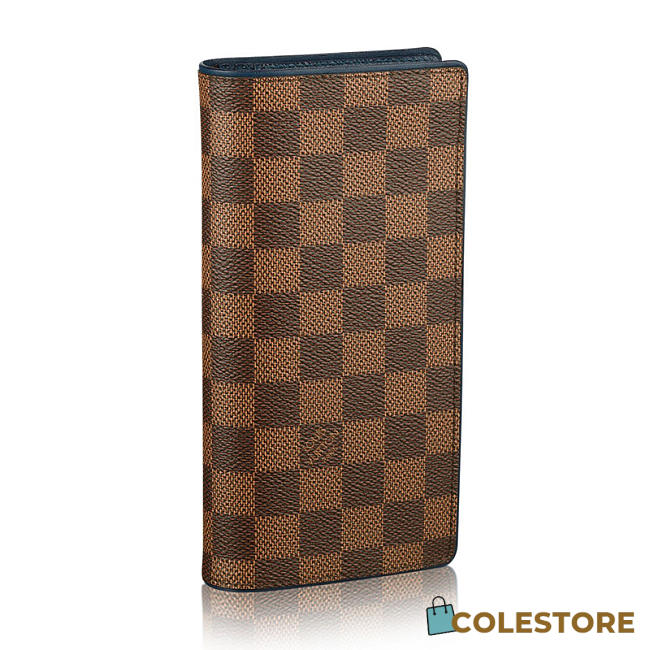 Louis Vuitton Brazza Wallet Damier Ebene N63168 Long - 1