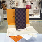 Louis Vuitton Brazza Wallet Damier Ebene N63168 Long - 2