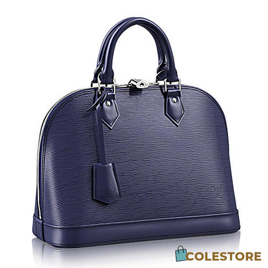 Louis Vuitton Alma Pm Epi Leather Indigo M40620  - 1