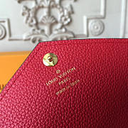 Louis Vuitton Pallas Wallet Red 3754 - 6