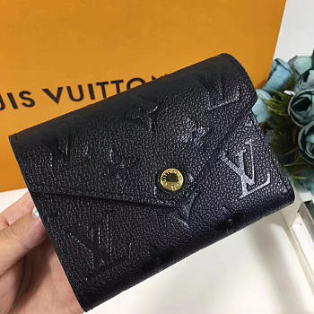 Louis Vuitton Victorine Wallet Black M3782