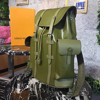 louis vuitton supreme CohotBag backpack green 3795