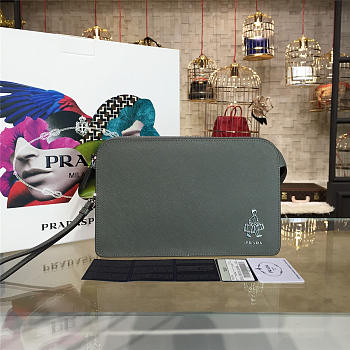 Prada Leather Clutch Bag 4228