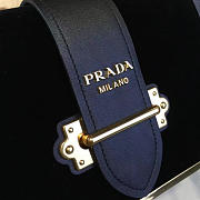 Prada Velvet Cahier Bag Black 4263 - 6