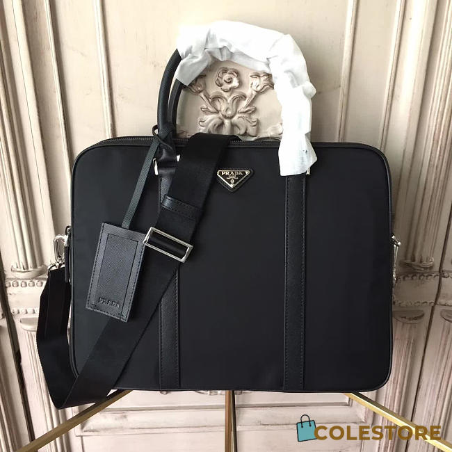 Prada Leather Briefcase 4295 - 1