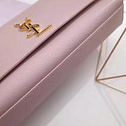 YSL Monogram Kate Star Grain De Poudre Embossed Leather - 6