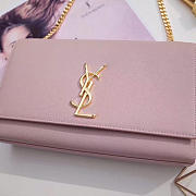 YSL Monogram Kate Star Grain De Poudre Embossed Leather - 5