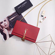 YSL Monogram Kate With Leather Tassel 4741 - 1