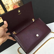 YSL Monogram Kate Star Grain De Poudre Embossed Leather 4757 - 5