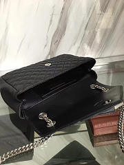 YSL Envelope Medium Bag Black - 3