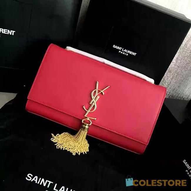 YSL Monogram Kate With Gold Tassel 4981 - 1