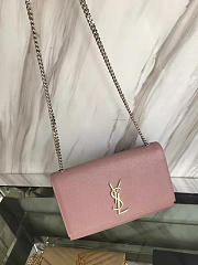 YSL Monogram Kate In Grain De Poudre Embossed Leather 5021 - 4