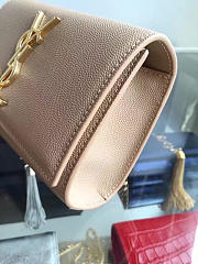 YSL Monogram Kate In Grain De Poudre Embossed Leather 5026 - 6
