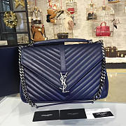 YSL Monogram College Blue 5105 - 1