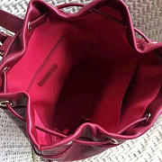 Chanel Calfskin And Caviar Backpack Burgundy A98235 VS02174 - 4