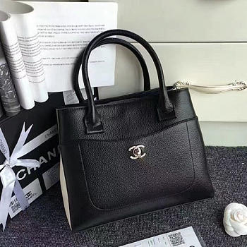 Chanel Calfskin Large Shopping Bag Black A69929 VS08388