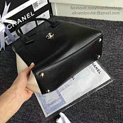 Chanel Calfskin Large Shopping Bag Black A69929 VS08388 - 2