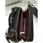 Chanel Caviar Quilted Small Cc Filigree Vanity Case Black A93343 VS00421 - 3