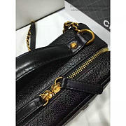 Chanel Caviar Quilted Small Cc Filigree Vanity Case Black A93343 VS00421 - 2