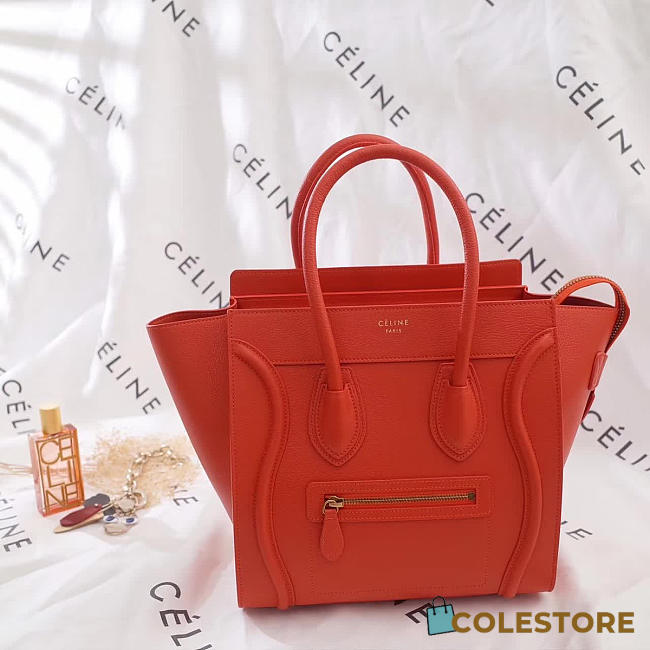 CohotBag celine leather micro luggage z1040 - 1