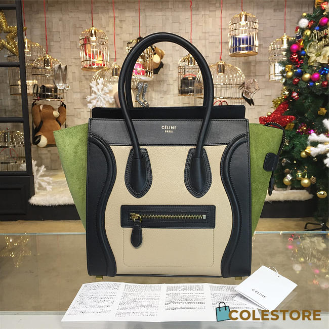 Celine Leather Micro Luggage Z1080 - 1