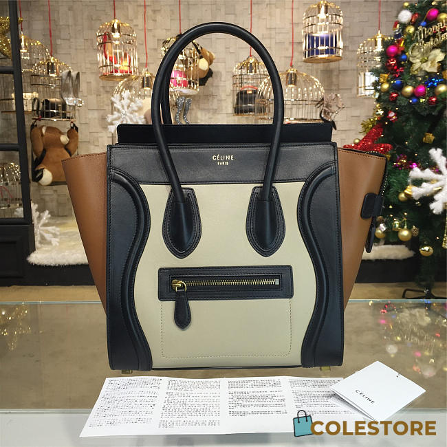 Celine Leather Micro Luggage Z1083 - 1