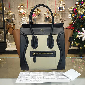 Celine Leather Micro Luggage Z1083