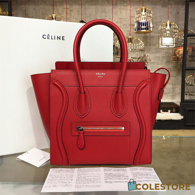 Celine Leather Luggage Phantom Z1092 - 1