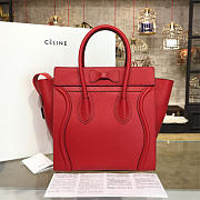 Celine Leather Luggage Phantom Z1092 - 4