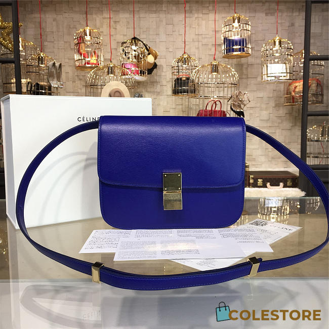 Celine Leather Classic Box Z1155 - 1