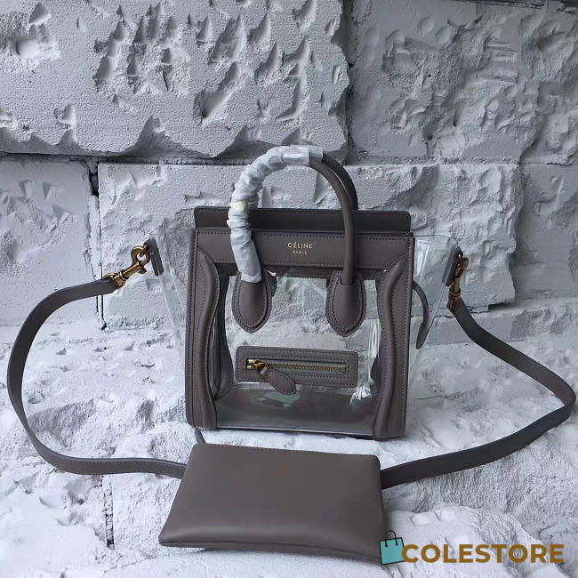 Celine Nano Leather Shoulder Bag Z1245 - 1