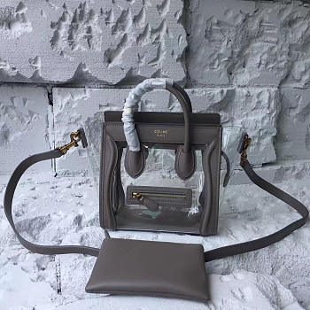 Celine Nano Leather Shoulder Bag Z1245