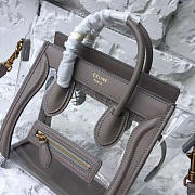 Celine Nano Leather Shoulder Bag Z1245 - 4